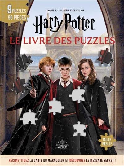 Harry Potter : le livre des puzzles : dans l'univers des films