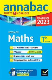 Maths spécialité, terminale générale : nouveau bac 2023