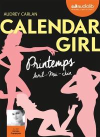 Calendar girl. Printemps