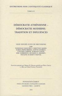 Démocratie athénienne : démocratie moderne : tradition et influences