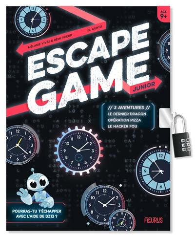 3 aventures : escape game junior