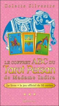 Le coffret ABC du tarot persan de madame Indira : le livre + le jeu officiel de 55 cartes