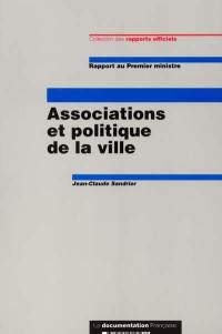 Associations et politique de la ville : rapport au Premier ministre