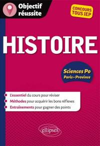 Histoire, Sciences Po Paris-province : concours tous IEP
