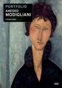 Portfolio Amedeo Modigliani : 9 peintures