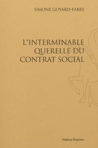 L'interminable querelle du contrat social