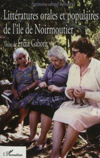 Littératures orales et populaires de l'île de Noirmoutier