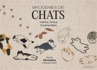 Broderies de chats : matous, minous & autres félins