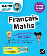 Français, maths CE2, 8-9 ans : tout pour apprendre facilement ! : conforme au programme