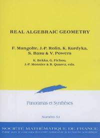 Panoramas et synthèses, n° 51. Real algebraic geometry