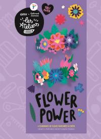 Flower power : 4 couronnes de fleurs parfumées à créer. Flower power : create 4 perfumed paper flower crowns