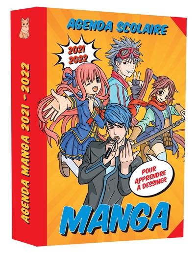 Manga 2021-2022 : agenda scolaire