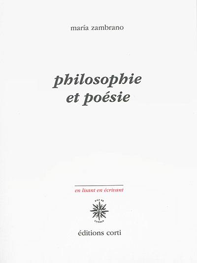 Philosophie et poésie