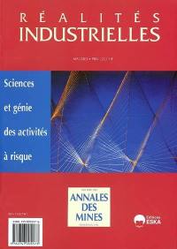 Réalités industrielles, n° 2 (2003). Sciences et génie des activités à risque