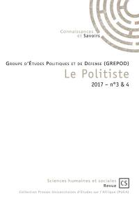 Le politiste : revue gabonaise de sciences politiques, n° 3-4 (2017)