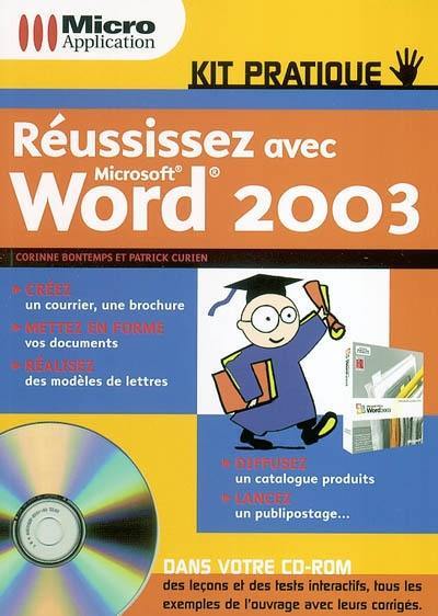 Réussissez avec Microsoft Word 2003