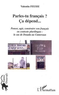 Parles-tu français ? Ça dépend... : penser, agir, construire son français en contexte plurilingue : le cas de Douala au Cameroun