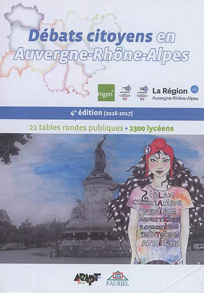 Débats citoyens en Auvergne-Rhône-Alpes : 4e édition 2016-2017
