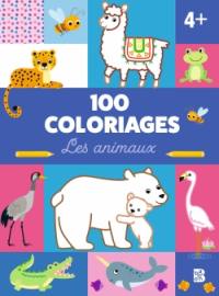 100 choses à colorier : Les animaux 4+
