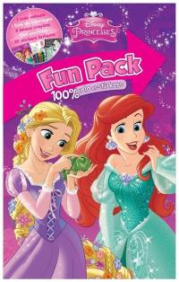 Princesses : fun pack 100 % colo et stickers