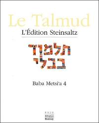 Le Talmud. Vol. 16. Baba Metsi'a 4