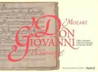 Le manuscrit de Don Giovanni de Mozart