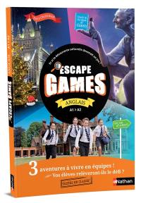 Escape games : anglais cycle 3, A1-A2