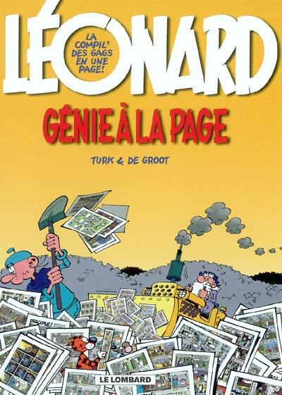 Léonard, génie à la page : la compil' des gags en une page !