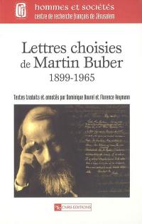 Lettres choisies de Martin Buber, 1899-1965