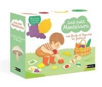 Tout-petit Montessori : mes fruits et légumes en feutrine
