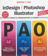 InDesign, Photoshop, Illustrator : cours, exercices pas à pas, conseils