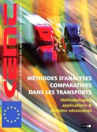 Méthodes d'analyses comparatives dans les transports : méthodologies, applications et données nécessaires : actes de la conférence des 22 et 23 nov. 1999