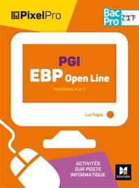 PGI EBP Open line, 2de-1re-terminale bac pro : version 6 et 7 : activités sur poste informatique