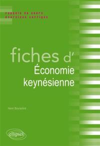 Fiches d'économie keynésienne : rappels de cours et exercices corrigés