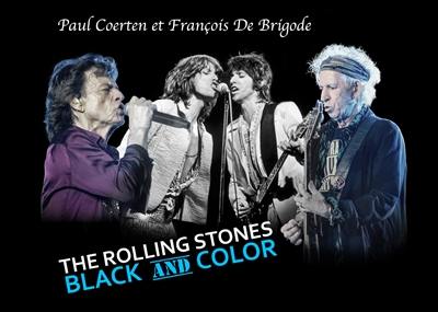 The Rolling Stones, black and color
