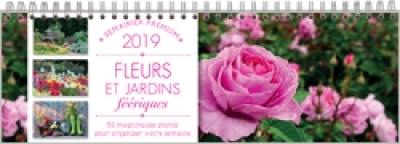 Fleurs et jardins féériques : semainier premium 2019