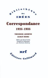 Correspondance 1925-1935