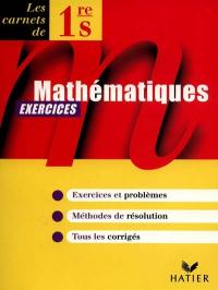 Exercices mathématiques 1re S