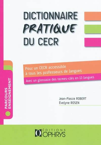 Dictionnaire pratique du CECR