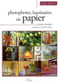 Photophores, luminaires en papier