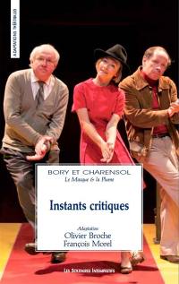 Instants critiques : échanges entre Jean-Louis Bory et Georges Charensol au cours de l'émission Le masque et la plume sur France Inter