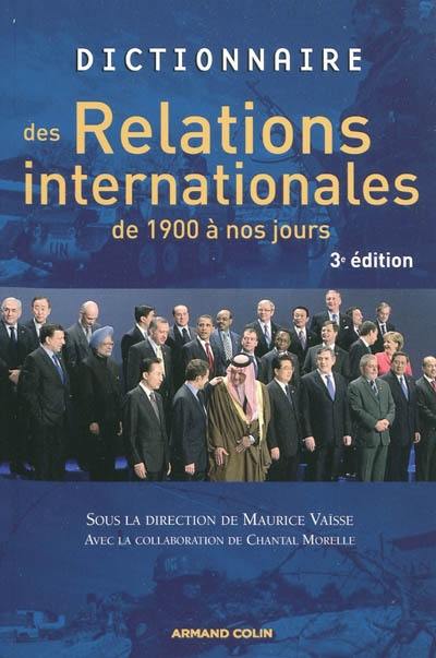 Dictionnaire des relations internationales de 1900 à nos jours