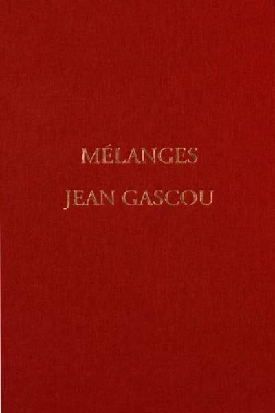 Mélanges Jean Gascou : textes et études papyrologiques, P. Gascou