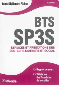 BTS SP3S : services et prestations des secteurs sanitaire et social