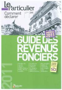 Guide des revenus fonciers : impôts 2011