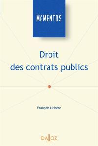 Droit des contrats publics