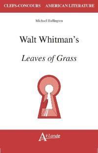 Walt Whitman's, Leaves of grass