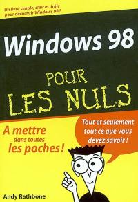Windows 98 pour les nuls