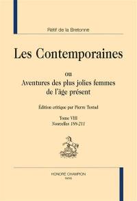 Les contemporaines ou Aventures des plus jolies femmes de l'âge présent. Vol. 8. Nouvelles 188-211
