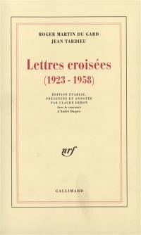 Lettres croisées : 1923-1958